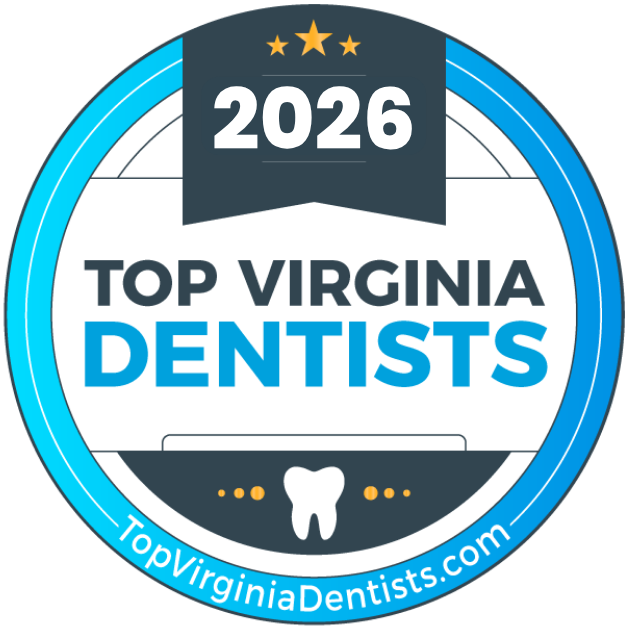 2026 Top Virginia Dentists award badge